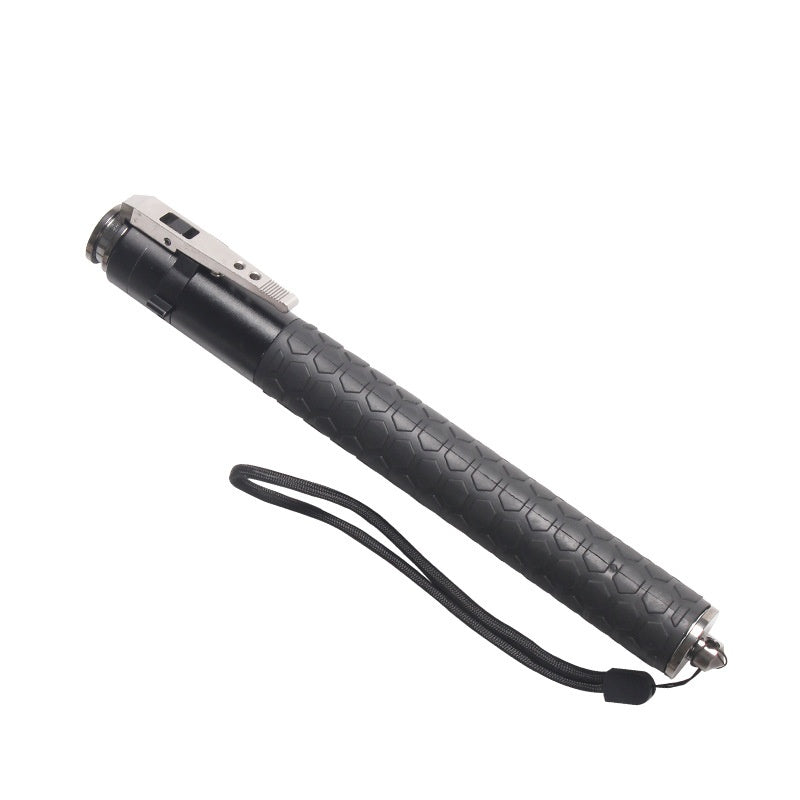 21-inch reinforced spring baton, automatic baton, automatic retractable baton, three-section baton, expandable baton, self-defense baton, made of fully steel quenched material