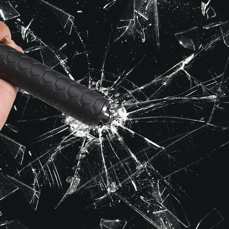 21-inch reinforced spring baton, automatic baton, automatic retractable baton, three-section baton, expandable baton, self-defense baton, made of fully steel quenched material