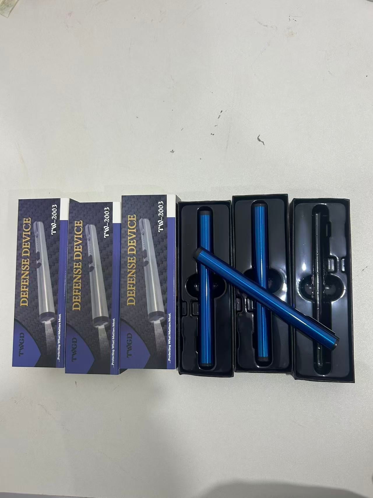 Buy 5 get 2 free!Rechargeable Stun Gun Flashlight, Portable Self Defense Weapon for Daily Carry