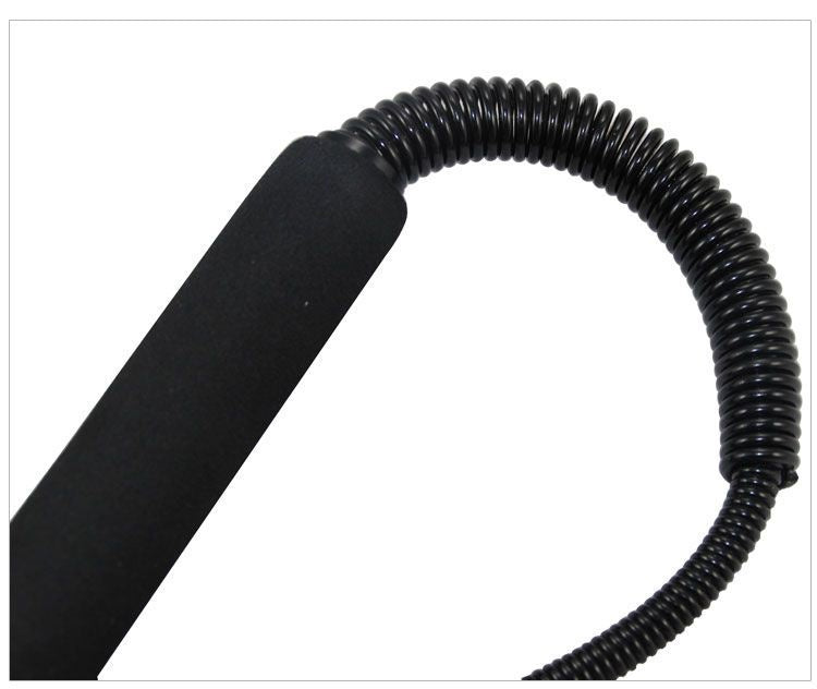 Martial arts spring whip with rubber handle, soft whip, telescopic whip, retractable whip, anti-wolf weapon, spring stick, spring soft stick