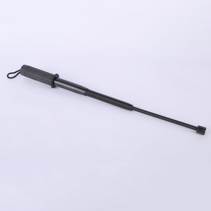 Martial arts spring whip with rubber handle, soft whip, telescopic whip, retractable whip, anti-wolf weapon, spring stick, spring soft stick