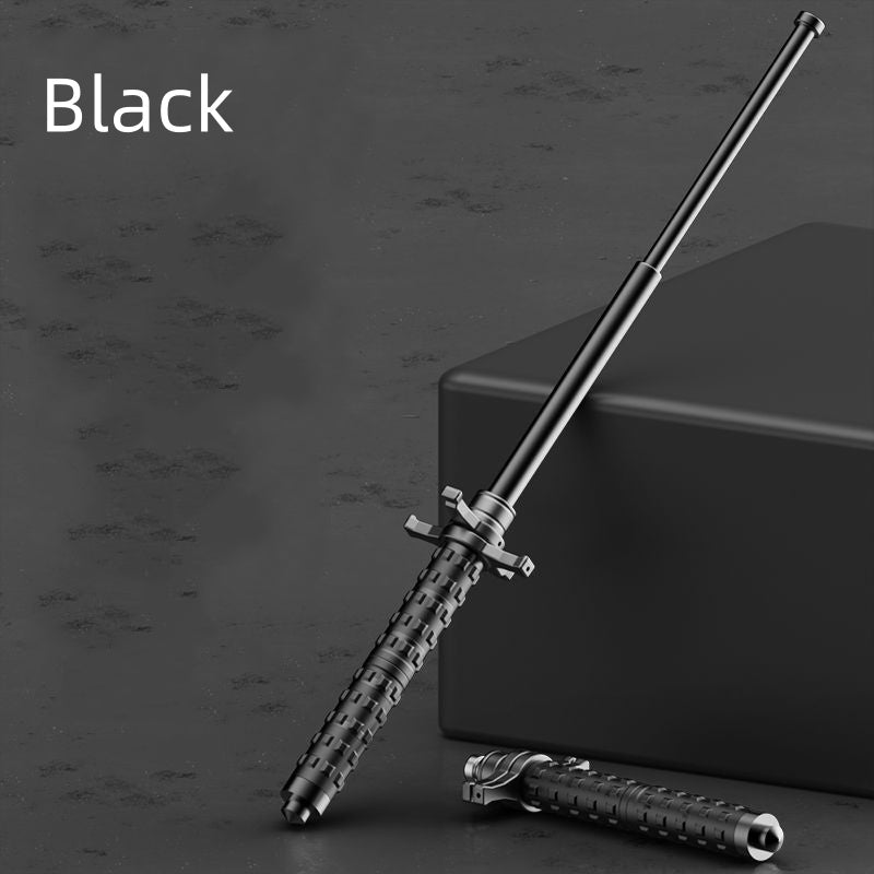 Expandable baton, car-mounted protective baton, legal self-defense product, telescopic baton, self-defense three-section expandable baton