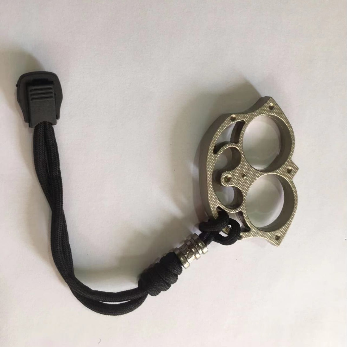 Bottle opener zinc alloy window breaker self-defense finger buckle keychain knuckle duster -- car emergency window breaker