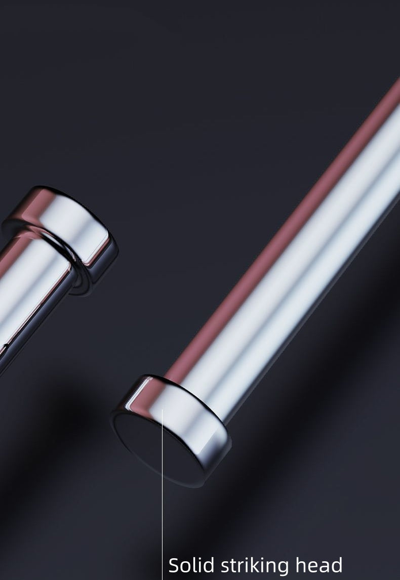 Expandable baton, car-mounted protective baton, legal self-defense product, telescopic baton, self-defense three-section retractable portable expandable baton