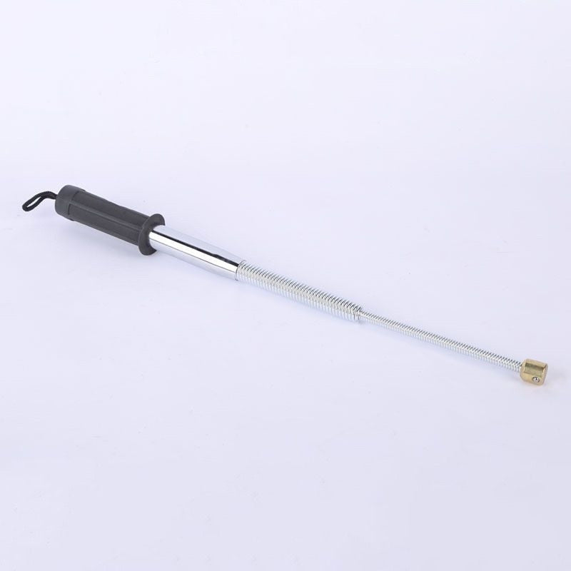 Martial arts spring whip, rubber handle soft whip, telescopic whip, retractable whip, anti-wolf weapon, spring stick, spring-loaded soft stick