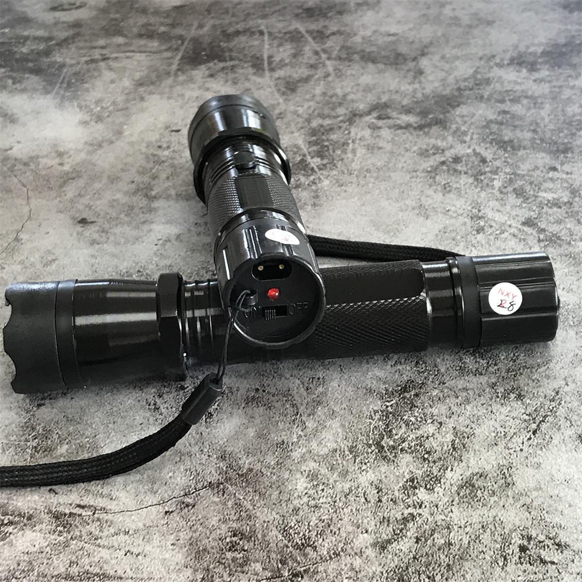 1101 Stun Gun Flashlight Self-defense Electric Stick