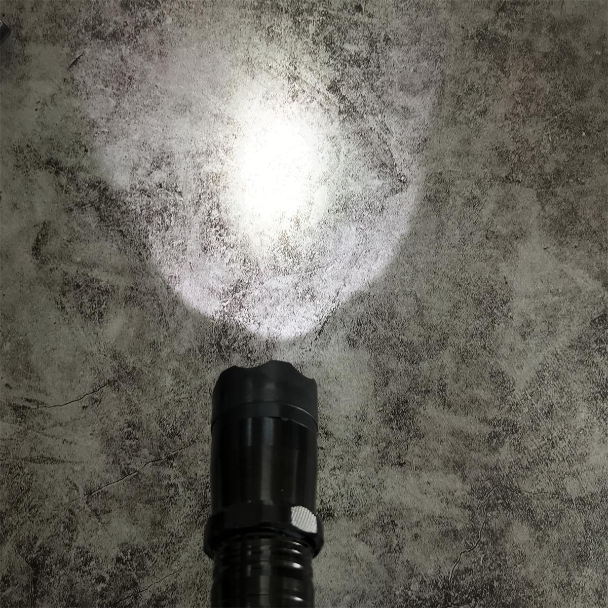 1101 Stun Gun Flashlight Self-defense Electric Stick