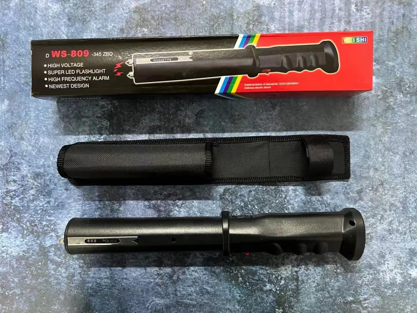 809High-voltage self-defense stun baton
