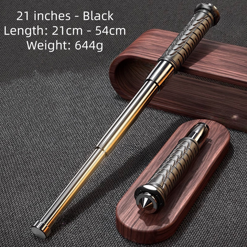 Thickened baton, legal self-defense weapon, telescopic stick, car-mounted legal stick, three-section telescopic stick