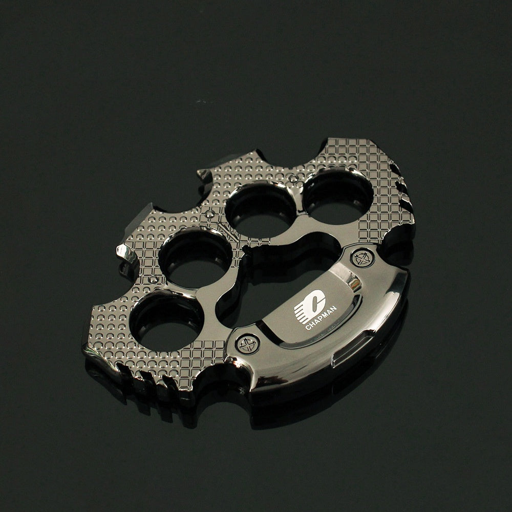 Reinforced version combat knuckle duster alloy boxing gloves close combat metal model four-finger knuckle duster