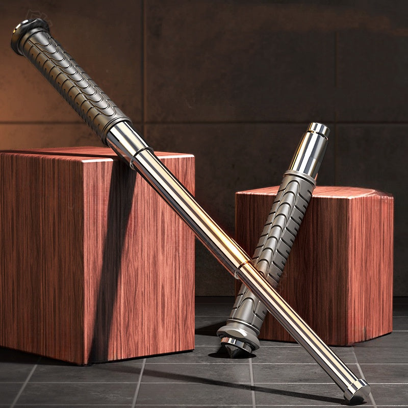 Thickened baton, legal self-defense weapon, telescopic stick, car-mounted legal stick, three-section telescopic stick