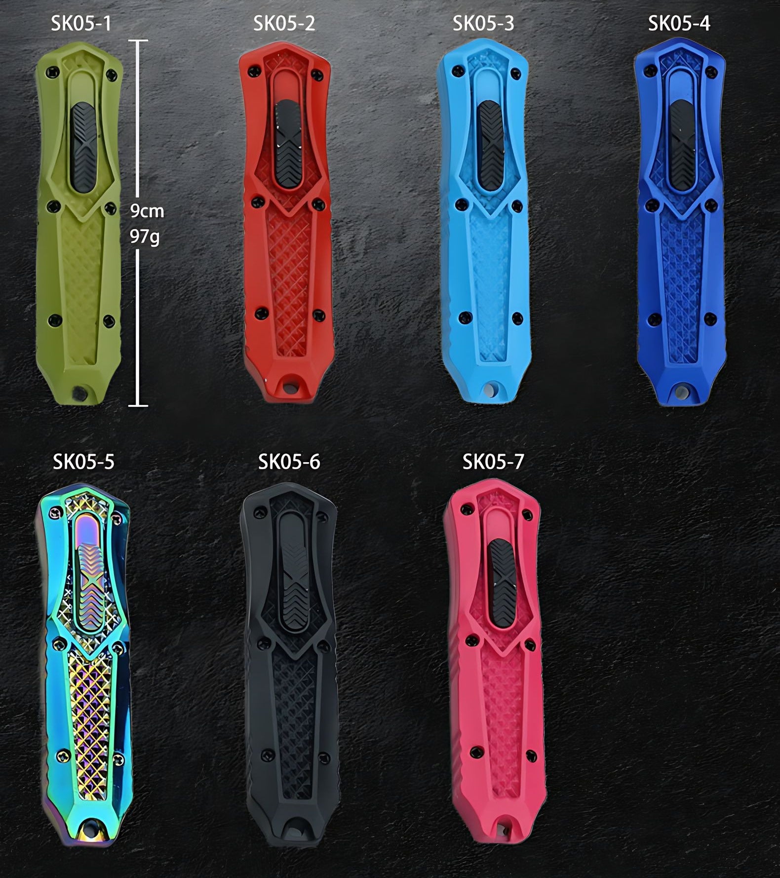 MICROTECH OTF KNNIFE Direct-out outdoor folding knife with alloy handle