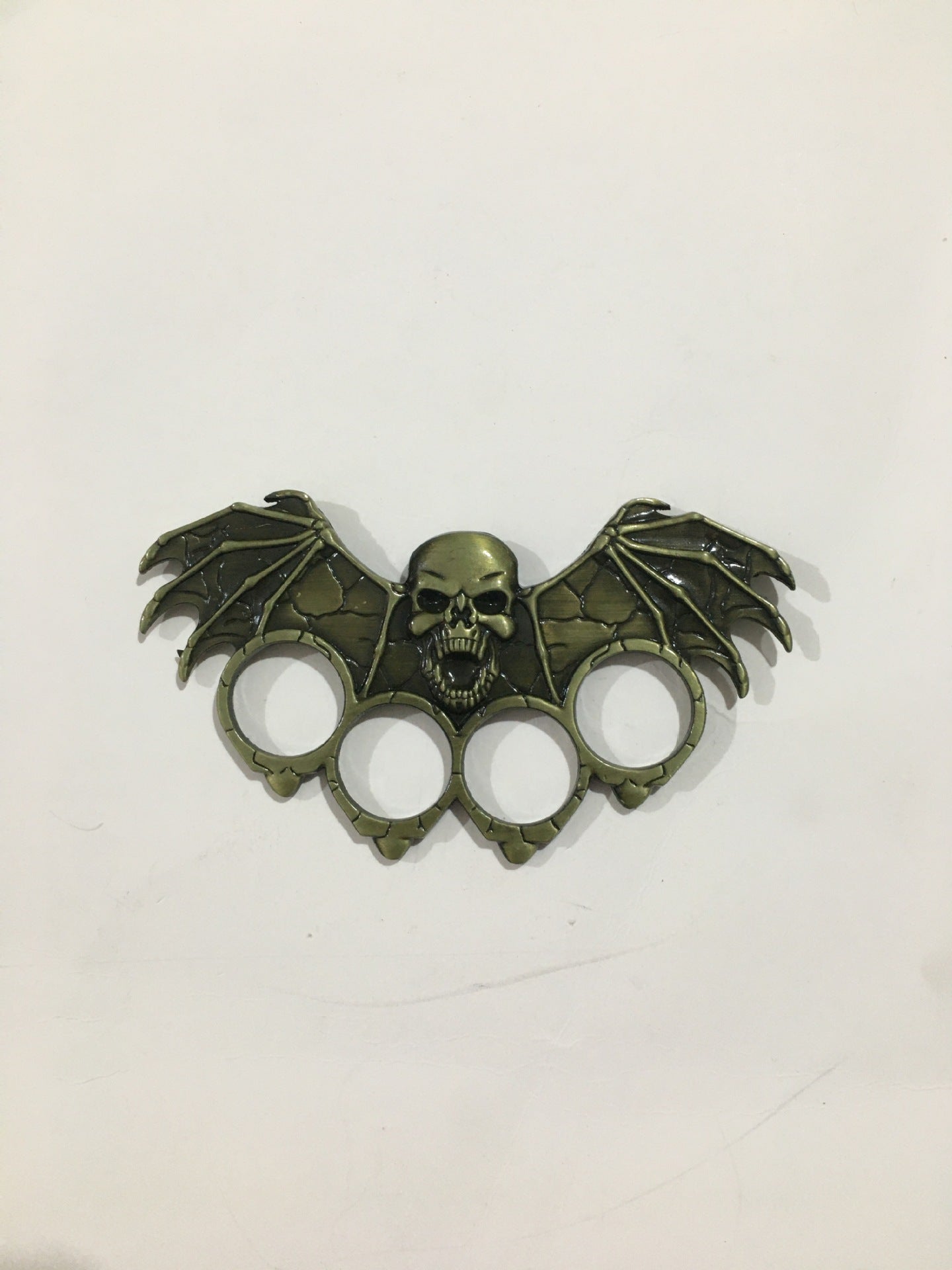 Batman Zinc Alloy Four-Finger Knuckles Self-Defense Weapon